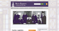 Desktop Screenshot of bettyroberts.net